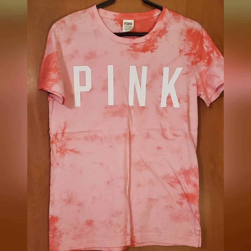 Tie-dyed Victoria's Secret Pink Shirt